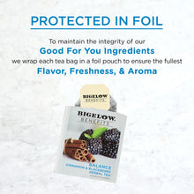 Load image into Gallery viewer, Bigelow Benefits | Balance Cinnamon and Blackberry Herbal Tea