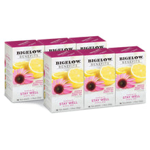 Load image into Gallery viewer, Bigelow Benefits | Stay Well Lemon and Echinacea Herbal Tea