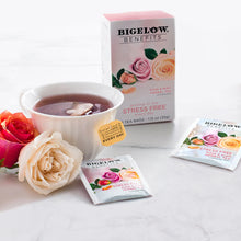 Load image into Gallery viewer, Bigelow Benefits | Stress Free Rose and Mint Herbal Tea