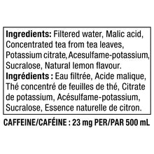 Load image into Gallery viewer, Fuze | Zero Sugar Ice Tea Lemon - 12 x 500 mL