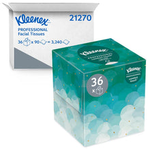 Load image into Gallery viewer, Kleenex® Professional Facial Tissue Boutique Box - 2 Ply x 90 sheets x 36 boxes