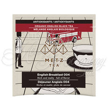 Load image into Gallery viewer, METZ LUXURY TEA | Organic - English Breakfast 004