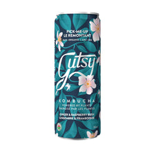 Load image into Gallery viewer, Gutsy | Kombucha | Pick Me Up | Ginger & Raspberry Bush - 355mL