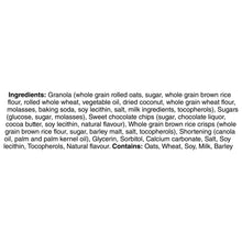 Load image into Gallery viewer, Quaker Chewy Chocolate Chip Granola Bars - 40 x 24g