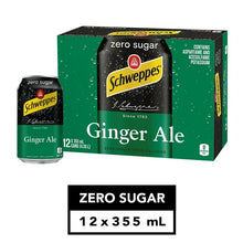 Load image into Gallery viewer, Schweppes | Ginger Ale Zero- 355 mL (12oz)