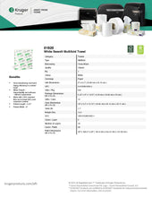 Load image into Gallery viewer, White Swan® Multifold Towel