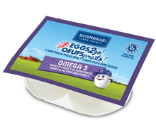 Load image into Gallery viewer, Burnbrae Farms Hard Boiled and Peeled Eggs - 2 Pack