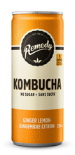 Load image into Gallery viewer, Remedy Kombucha Lemon Ginger - 330ml