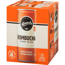 Load image into Gallery viewer, Remedy Kombucha Mango Passion - 330ml