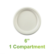 Load image into Gallery viewer, Paper Plates | Compostable 6" Dessert
