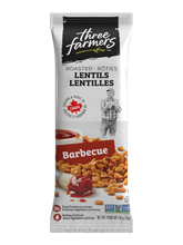 Load image into Gallery viewer, three farmers | Roasted Lentils Barbecue - 12 x 40g
