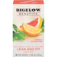 Load image into Gallery viewer, Bigelow Benefits | Lean and Fit Citrus and Oolong Tea
