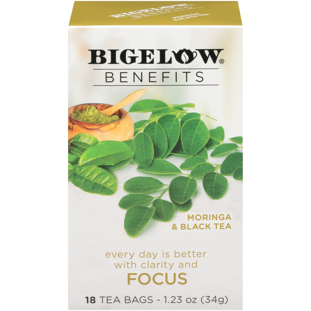 Bigelow Benefits | Focus Moringa and Black Tea