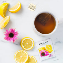 Load image into Gallery viewer, Bigelow Benefits | Stay Well Lemon and Echinacea Herbal Tea
