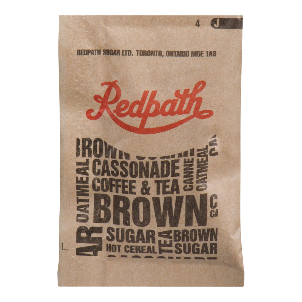 Sugar Envelopes | Brown - Cassonade 1000 Count