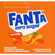 Load image into Gallery viewer, Fanta | Orange Zero Sugar - Cans 355ml (12oz)

