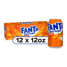 Load image into Gallery viewer, Fanta | Orange Zero Sugar - Cans 355ml (12oz)
