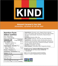 Load image into Gallery viewer, KIND | Almond Caramel &amp; Sea Salt - 40 Grams x 12 Bars
