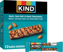 Load image into Gallery viewer, KIND | Almond Sea Salt &amp; Dark Chocolate - 40 Grams x 12 Bars
