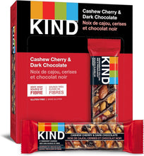 Load image into Gallery viewer, KIND | Dark Chocolate Cherry Cashew - 40 Grams x 12 Bars
