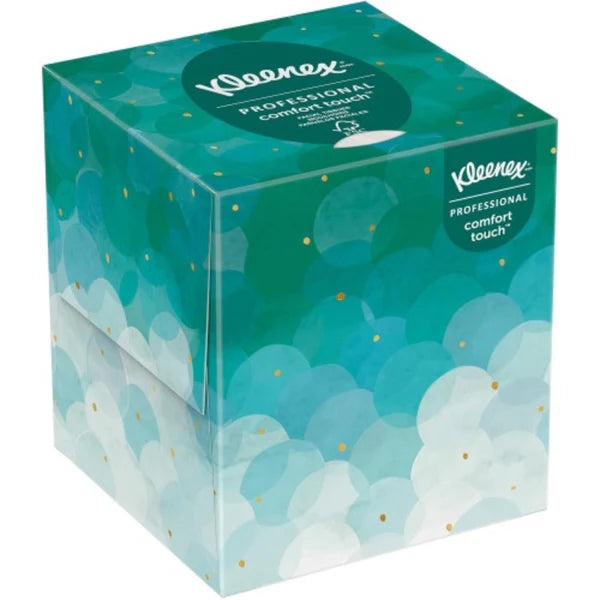 Kleenex® Professional Facial Tissue Boutique Box - 2 Ply x 90 sheets x 36 boxes