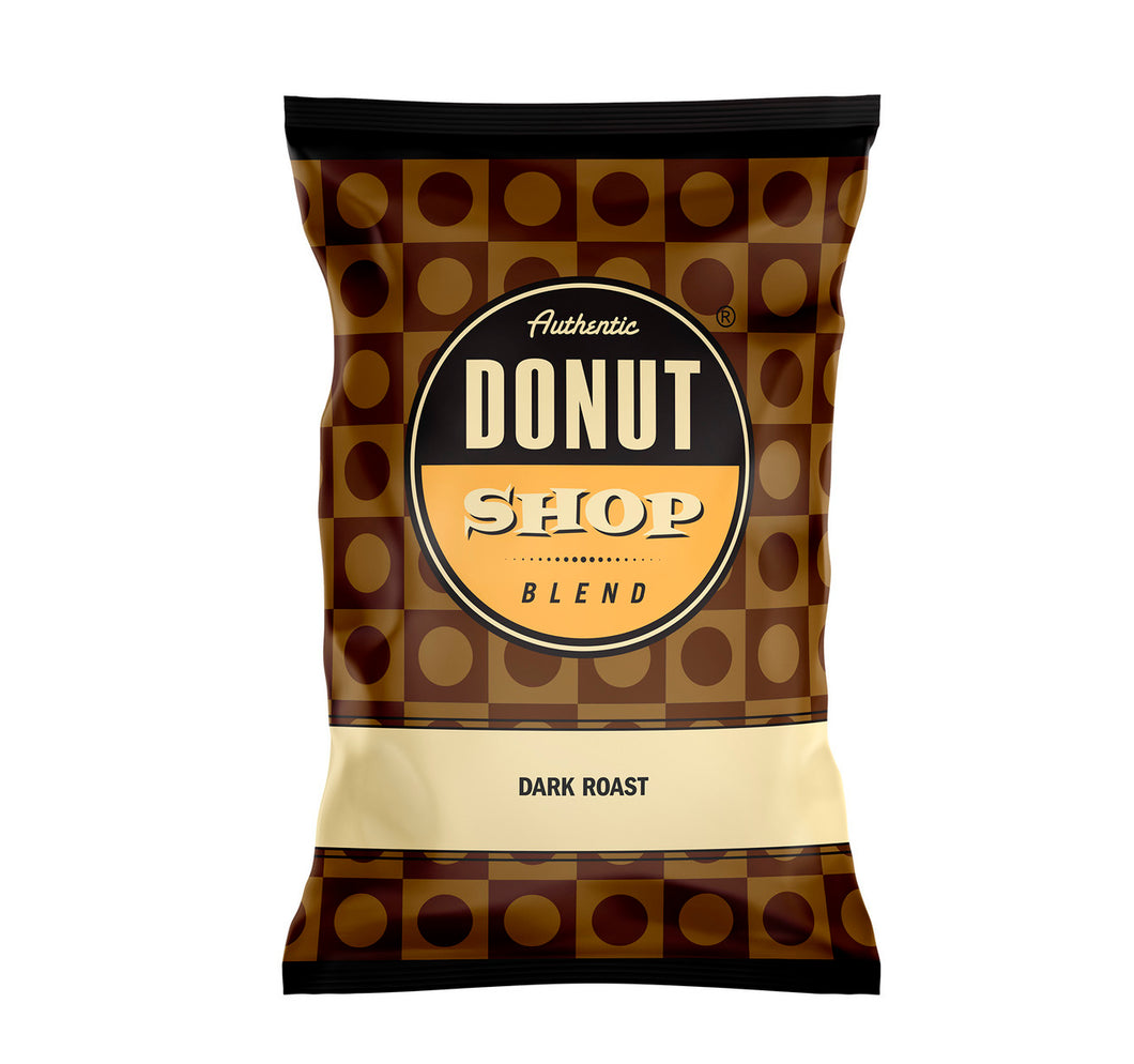 Authentic | Donut Shop Original Dark - Portion Packs - 42 x 2.5 oz