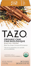 Load image into Gallery viewer, TAZO | Organic Chai Black Tea Bags - 20 Count
