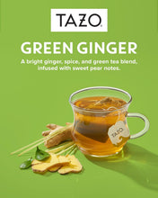 Load image into Gallery viewer, TAZO | Green Ginger Tea Bags - 20 Count

