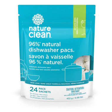 Nature Clean | Automatic Dishwasher Pods - 24 & 60 Count