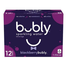 Load image into Gallery viewer, Sparkling Water | bubly - Blackberry 12 x 355 mL
