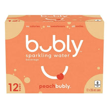 Load image into Gallery viewer, Sparkling Water | bubly - Peach 12 x 355 mL
