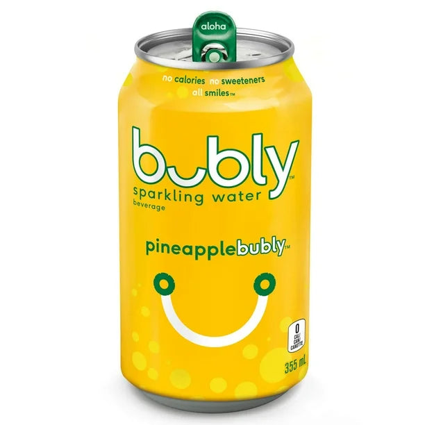 Sparkling Water | bubly - Pineapple 12 x 355 mL