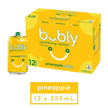 Load image into Gallery viewer, Sparkling Water | bubly - Pineapple 12 x 355 mL
