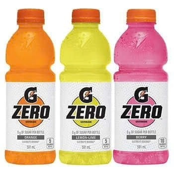 Gatorade | G-Zero Variety Pack - 28 x 591 mL