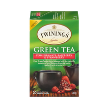 Load image into Gallery viewer, Twinings Tea | Pure Green Tea with Pomegranate, Raspberry &amp; Strawberry
