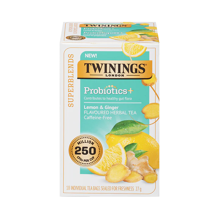 Twinings Tea | Superblends - Probiotic Lemon & Ginger