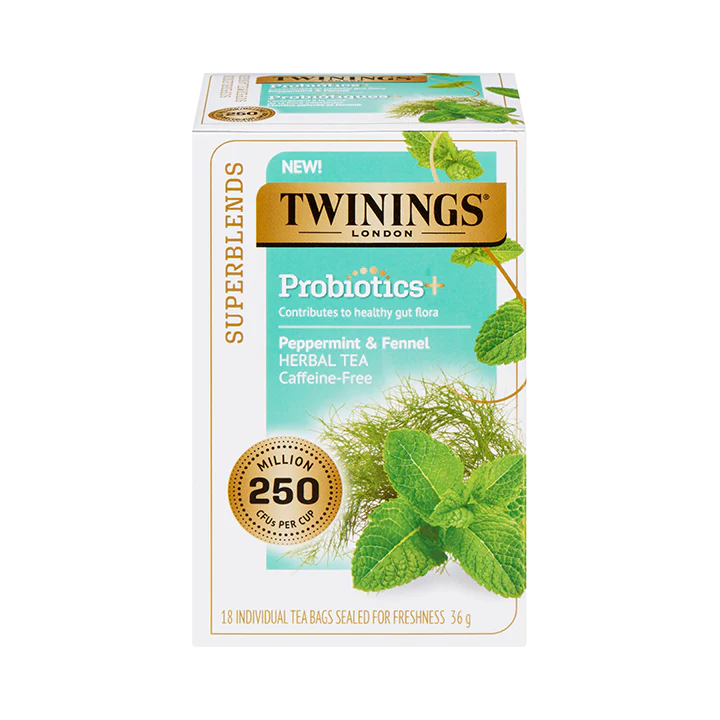 Twinings Tea | Superblends - Probiotic Peppermint & Fennel
