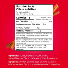 Load image into Gallery viewer, pur gum |  Cinnamon - 12 Packs x 9 Pieces
