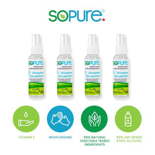 Load image into Gallery viewer, SoPure 80% Hand Sanitizer | Unscented -  2oz (59ml)
