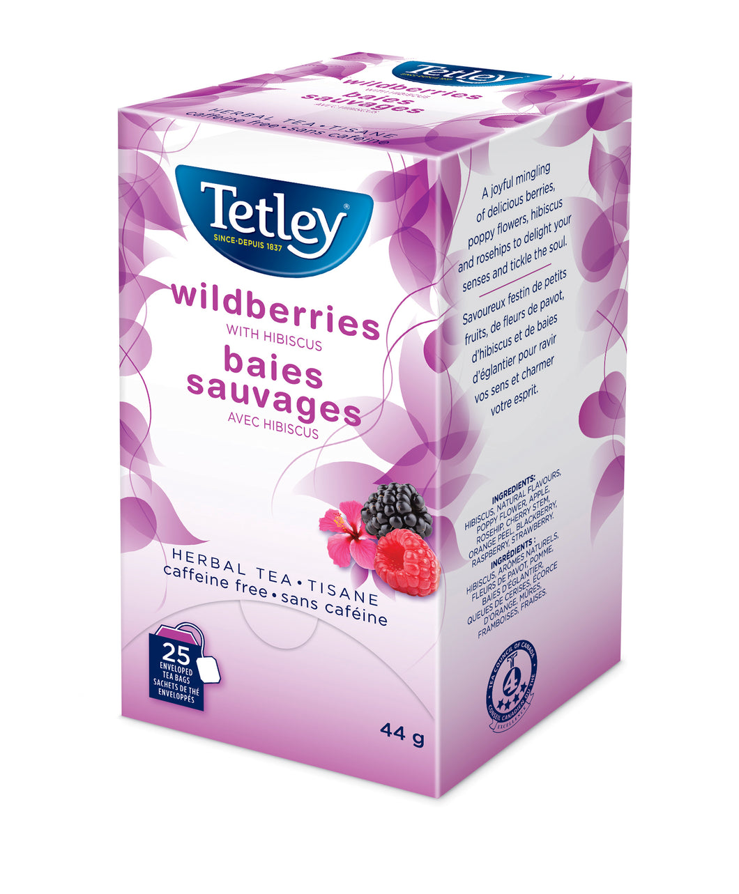 Tetley Tea Wildberries - 25