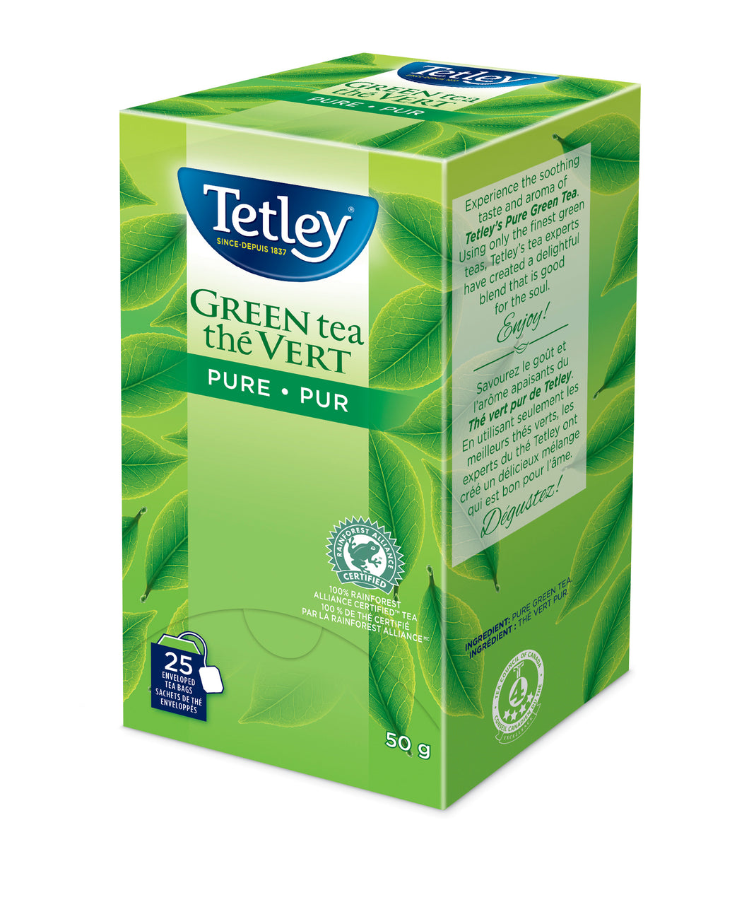 Tetley Tea Pure Green - 25