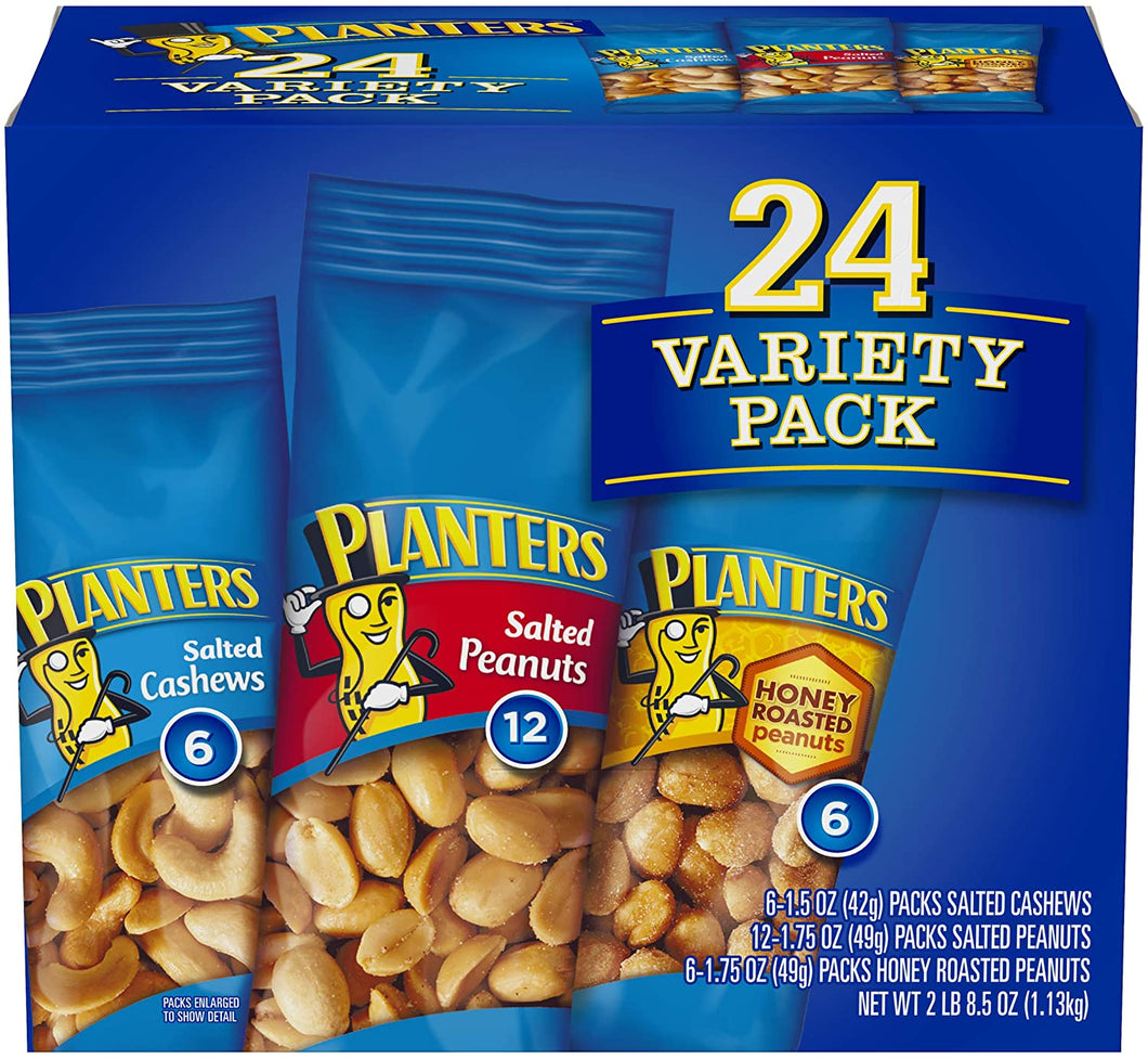 Planters Nut Variety Pack - 49g