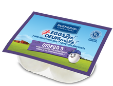 Load image into Gallery viewer, Burnbrae Farms Hard Boiled and Peeled Eggs - 2 Pack
