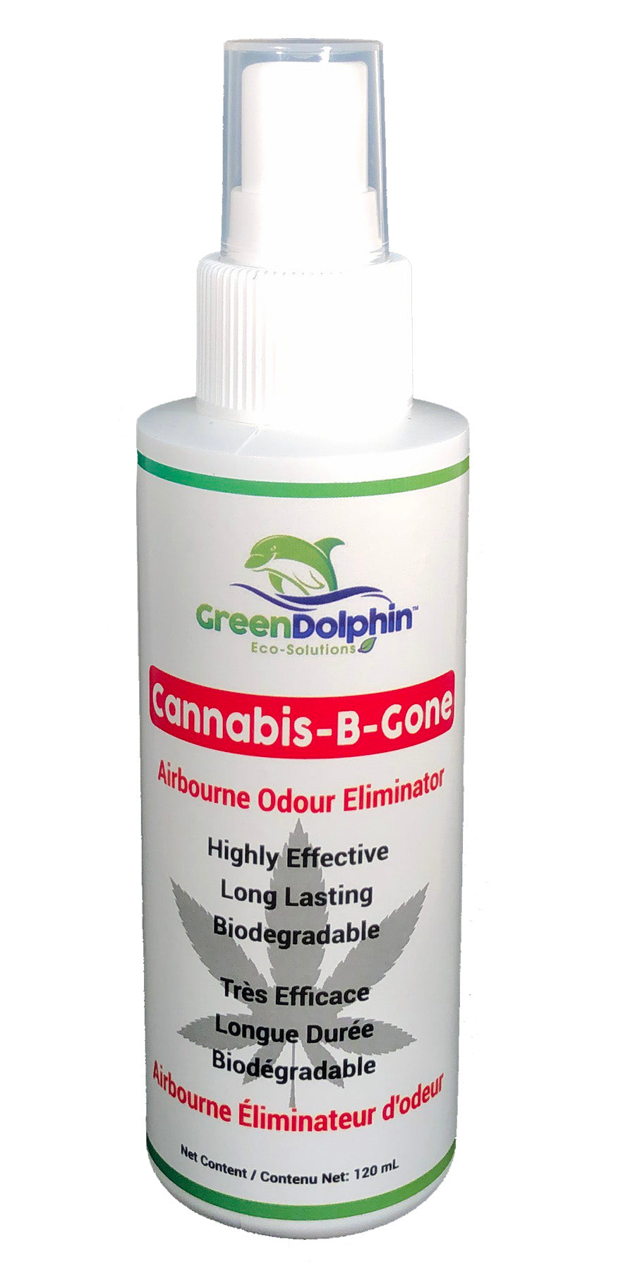 Green Dolphin Cannabis-B-Gone Airbourne & Surface Odour Eliminator