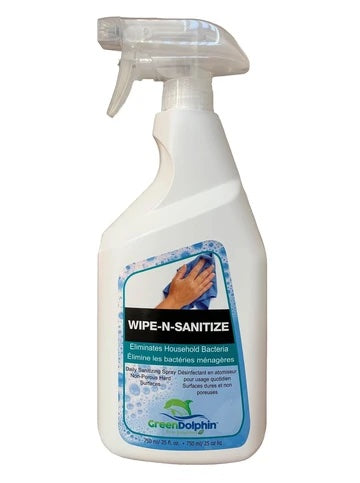 Green Dolphin Wipe-N-Sanitize Cleaner & Disinfectant