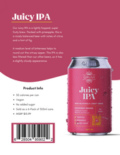 Load image into Gallery viewer, GRUVI Alcohol-Free Beer Juicy IPA
