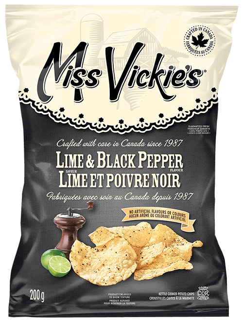Miss Vickie's Lime & Black Pepper - 40g