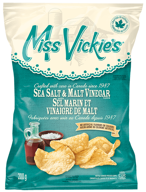 Miss Vickie's Sea Salt & Malt Vinegar - 40g