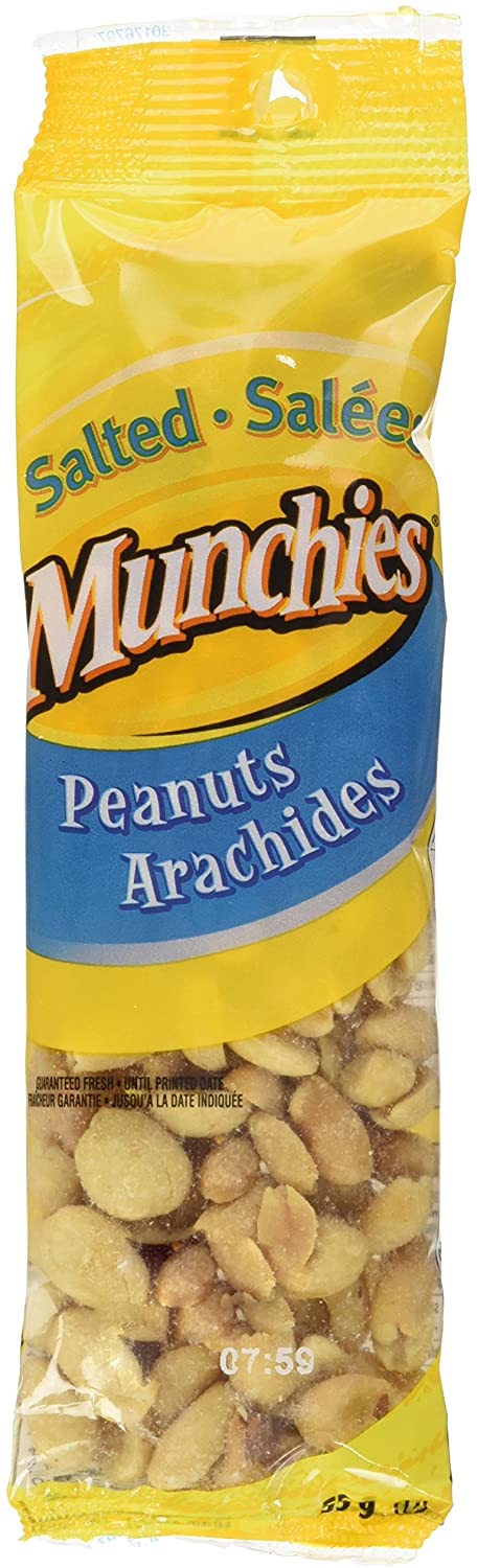Munchies Salted Peanuts - 12 x 55g