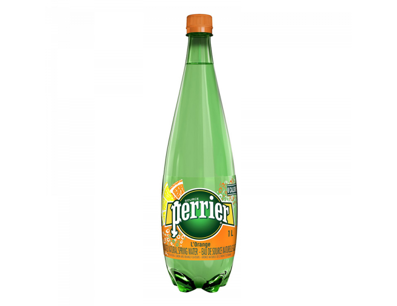 Perrier Carbonated Water Orange - 1L